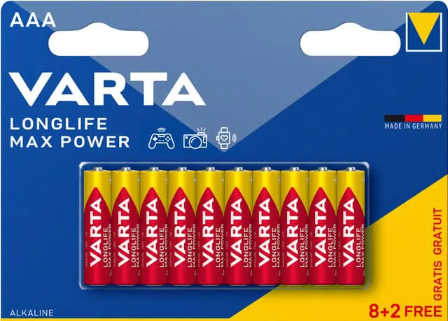 Varta Longlife Max Power AAA / LR03