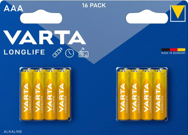 Varta 04103 101 394 husholdningsbatteri Engangsbatteri AAA Alkaline