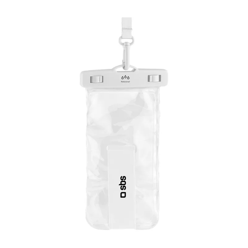 SBS vanntett selfipose IPX8 Max 6,8", vit
