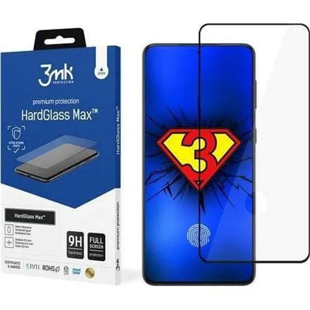 3MK Plus Svart HG Max FP Samsung