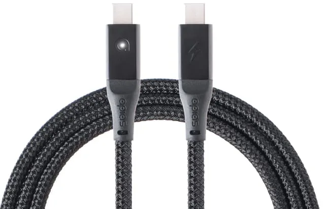 apias Smart USB-C till USB-C laddningskabel
