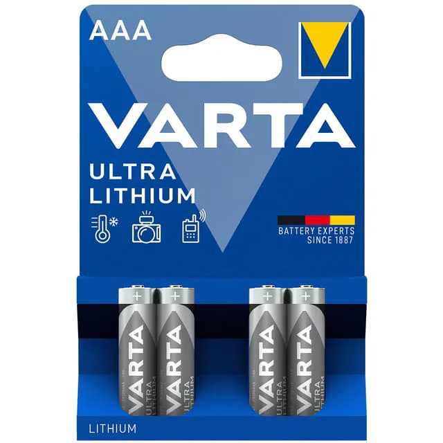 Varta Professional batteri - 4 x AAA