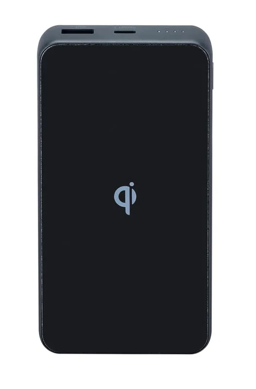 Sandstrøm 10000 mAh powerbank med 5 W trådlös laddning