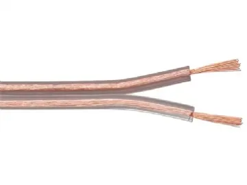Goobay Högtalarkabel transparent CCA 10 m rulle