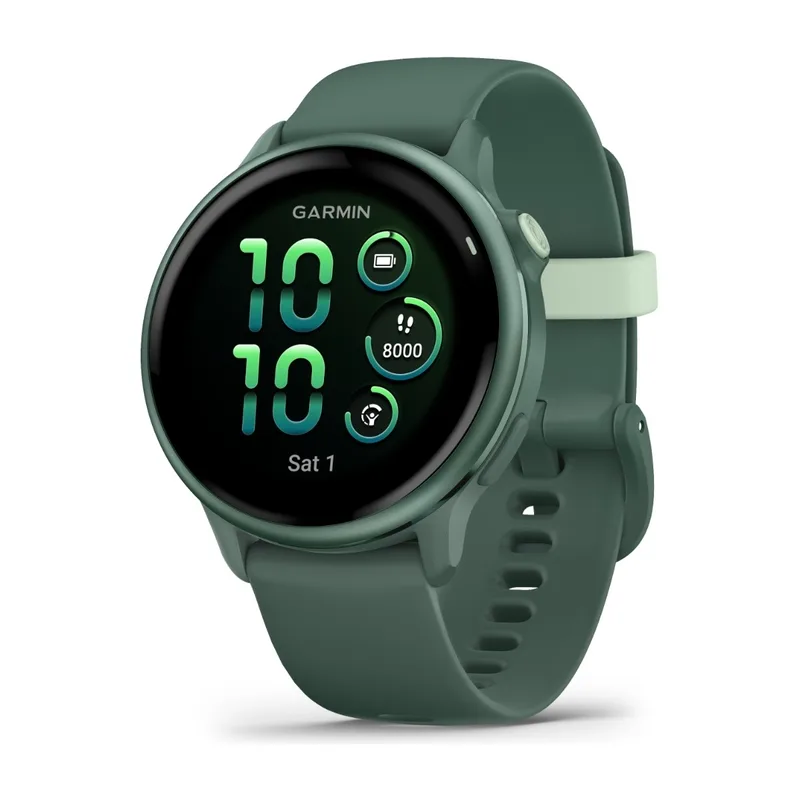 Garmin Vivoactive 6 sportklocka, grön/grön AMOLED