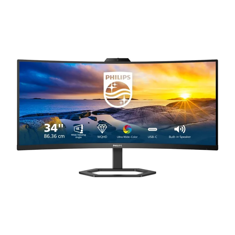Philips 5000 Series 34E1C5600HE/23 34" WQHD böjd skärm