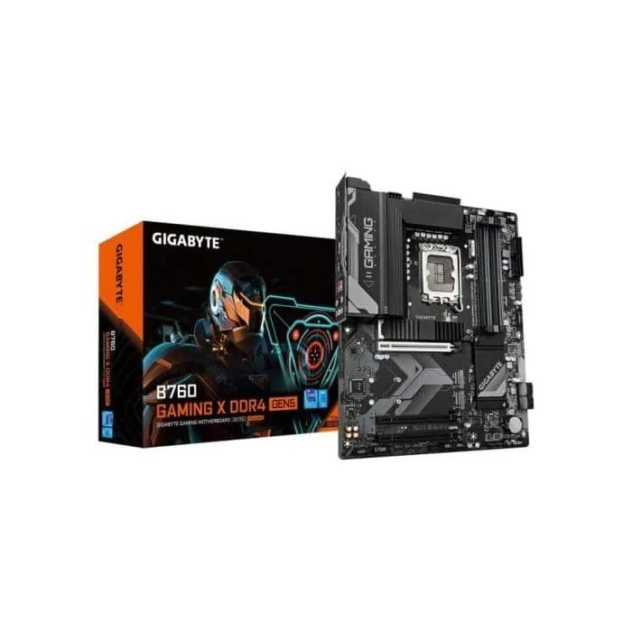 Moderkort - GIGABYTE - B760 GAMING X DDR4 GEN5 - ATX-format - Chipset Intel B760 - DDR4 & PCIe 5.0