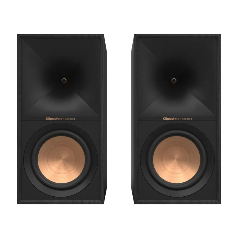 Klipsch R-60M bokhyllehögtalare, par, svart