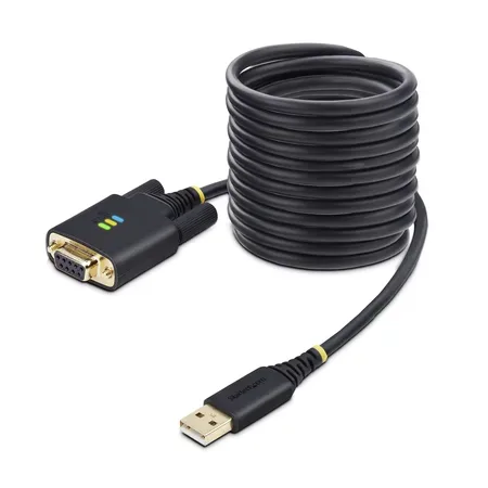 StarTech.com USB till nollmodem seriell adapterkabel, 3 m