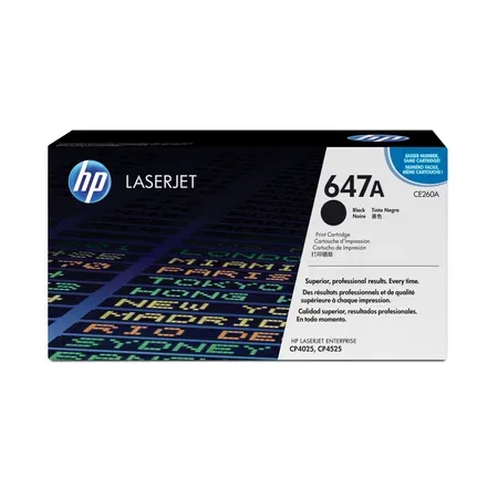 HP 647A svart tonerkassett