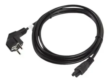 Lanberg - Strömkabel - power CEE 7/7 (hane) vinklad till IEC 60320 C5