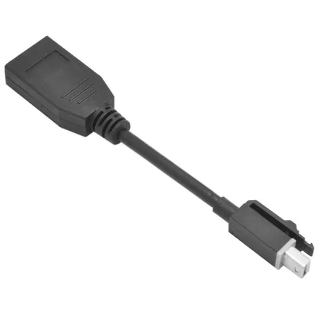 CaseOnline Adapterkabel Mini DisplayPort hane till DisplayPort hona 15 cm