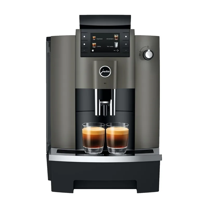 Jura W4 kaffemaskin, Dark Inox