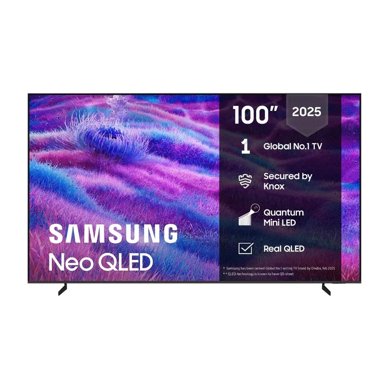 Samsung 100" QN80F Neo QLED 4K MiniLED Smart TV (2025)