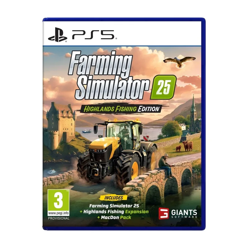 Farming Simulator 25: Highlands Fishing Edition (PS5)
