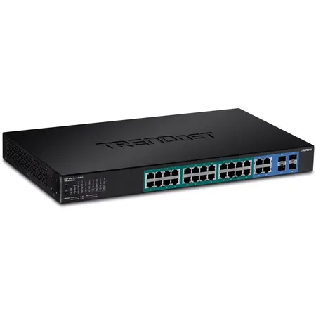 TRENDnet TPE 5028WS smart switch, 28 portar, rackmonterbar