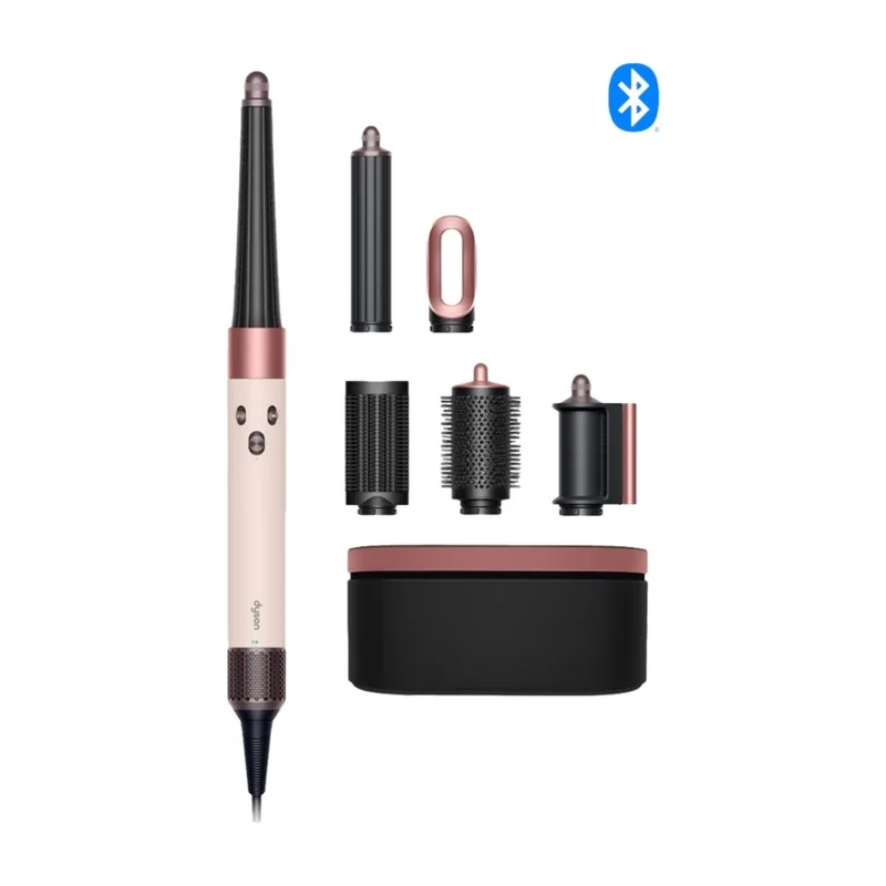 Dyson Airwrap I.D. Straight+Wavy multistyler och hårtork, Ceramic Pink/Rose Gold