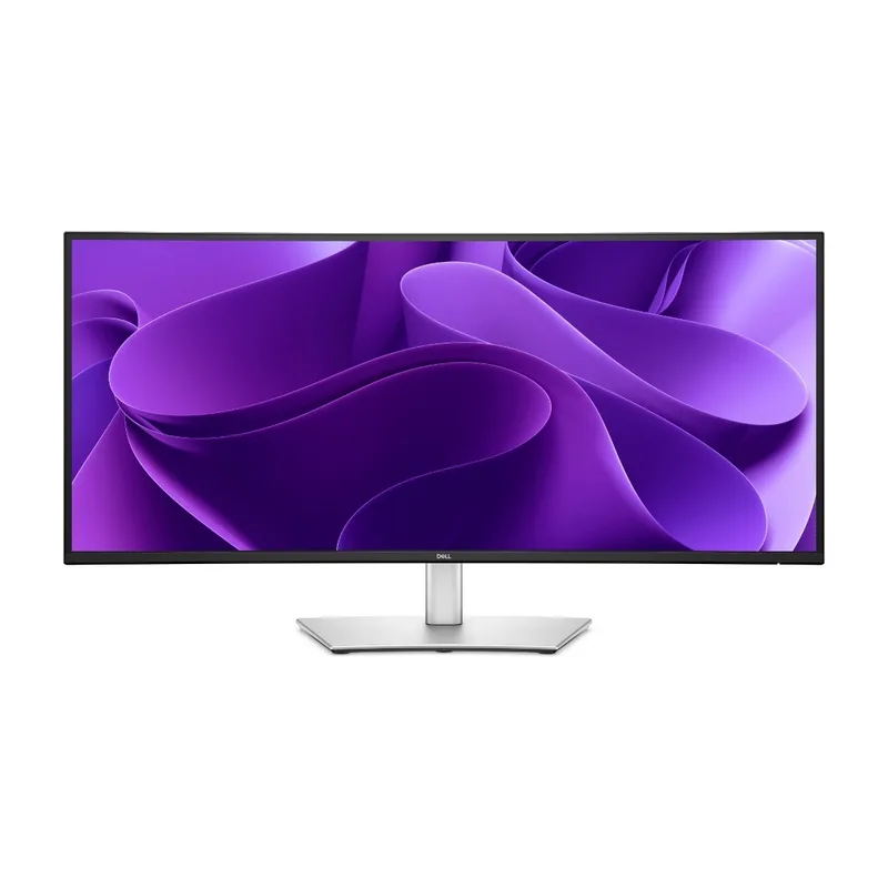 34.1" Dell P3425WE, Curved IPS 3440x1440, 5 ms, 100Hz, 3800R, höjdjusterbar, HDMI/DP/USB-C 90W, LAN, högtalare, KVM-switch, USB-C/3.2-hubb