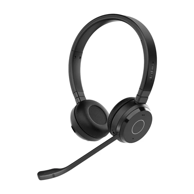 Jabra Evolve 65 TE Stereo Headset, Link 390a USB-A, Svart