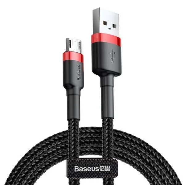 Baseus Cafule USB-kabel till microUSB 2 m, grå/svart