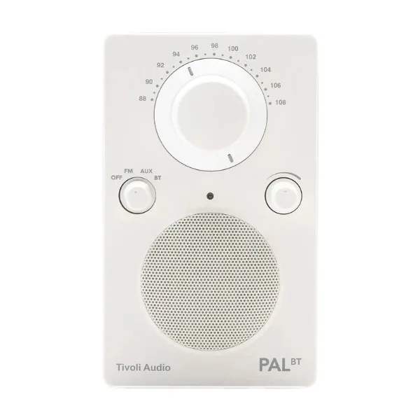 Tivoli Audio PAL BT (Gen 3) bärbar radio, vit