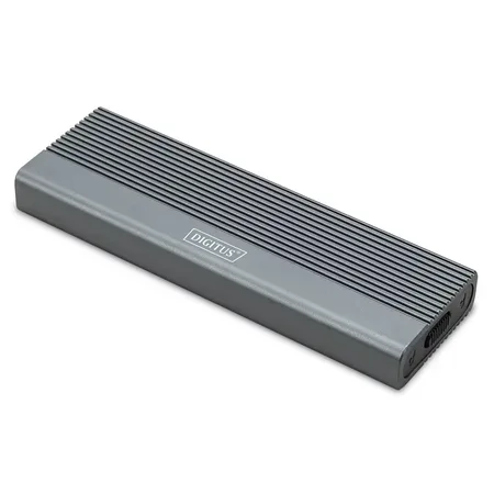 DIGITUS - förvaringslåda - extern, aluminium, verktygsfri - M.2 Card / SATA 6Gb/s