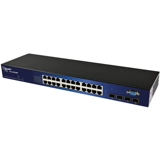 Allnet ALL-SG8428M ALL-SG8428M Nätverks-switch 24 + 4