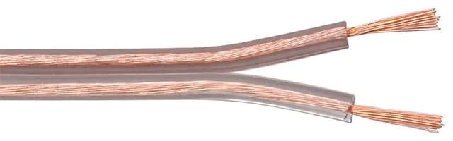 Goobay Högtalarkabel transparent CCA 50 m rulle