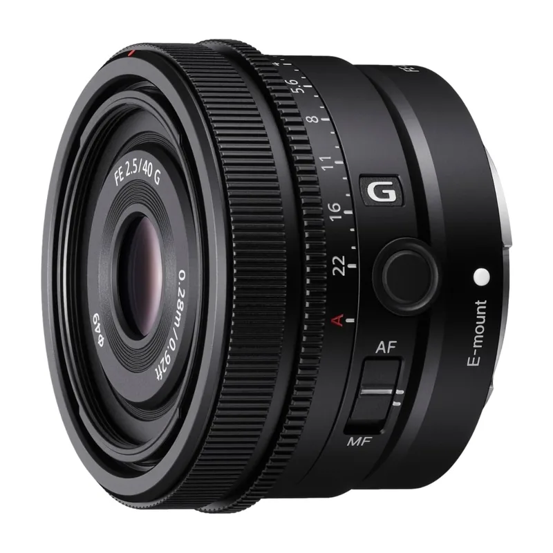 Sony FE 40 mm f/2,5 G objektiv