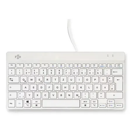 R-Go Compact Break trådlöst tangentbord, QWERTZ, tysk