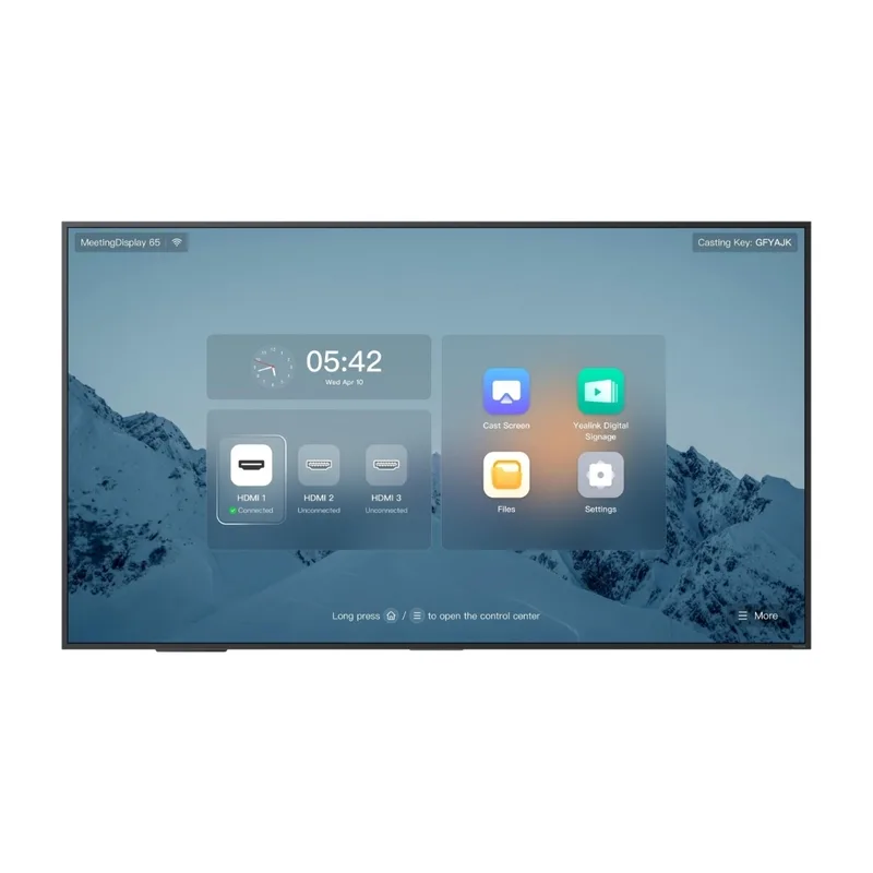 Yealink MeetingDisplay MD65 65" 4K UHD mötesdisplay