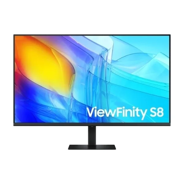 37" Samsung ViewFinity S37D800, VA 3840x2160, 5 ms, HDR10, höjdjusterbar, pivot, HDMI/DP, USB 3.2-hubb