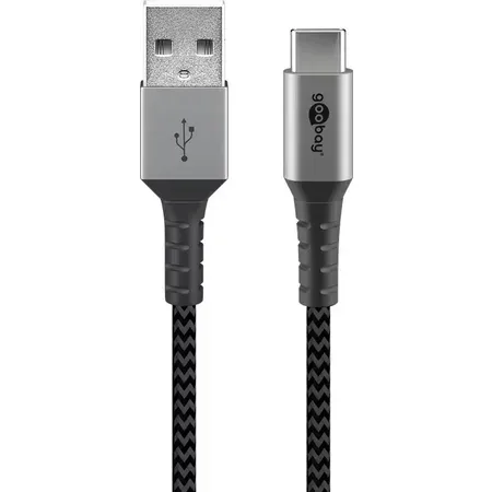 goobay - USB typ C-kabel - 24 pin USB-C till USB