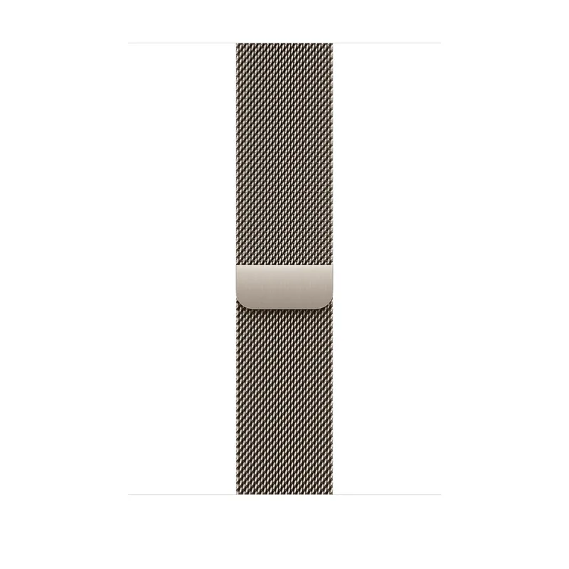 Apple Watch 46 mm Milanesisk loop S/M, naturlig