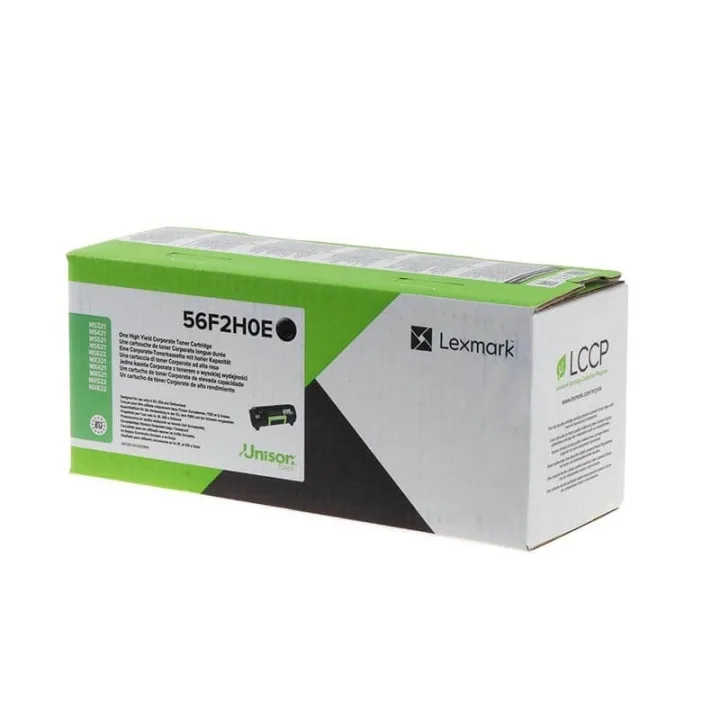 Lexmark Toner 56F2H0E svart, lång livslängd
