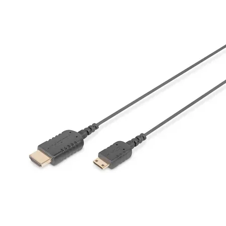 Digitus HDMI-kabel, mini HDMI till HDMI, 2 m