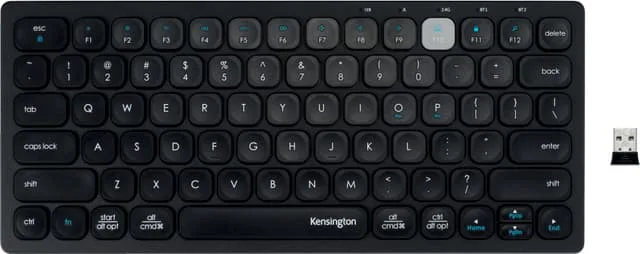 Kensington - Multi-Device Dual Wireless Compact Keyboard (Nordic)