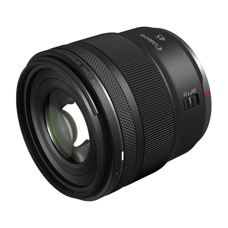 Canon RF 45 mm f/1.2 STM-objektiv, svart