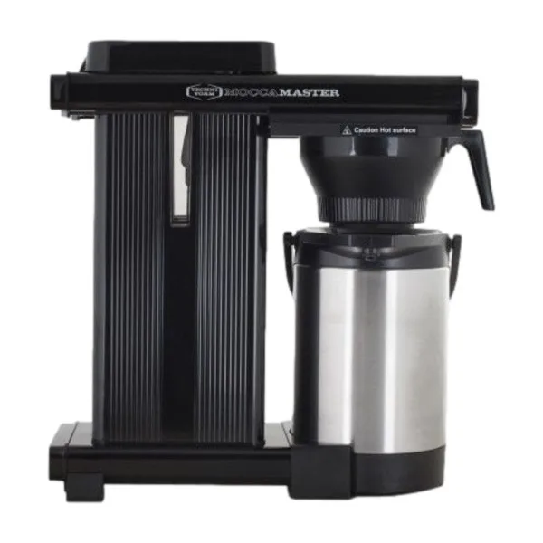 Moccamaster Thermoserve Manual kaffebryggare, svart