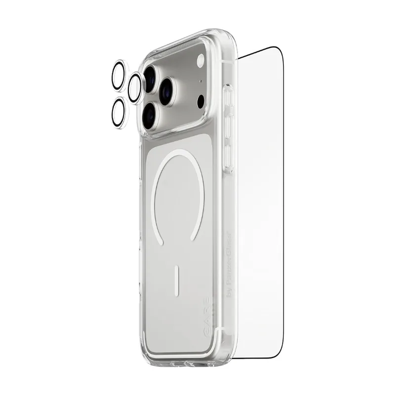 PanzerGlass CARE Flagship 3-i-1-paket iPhone 17 Pro Max