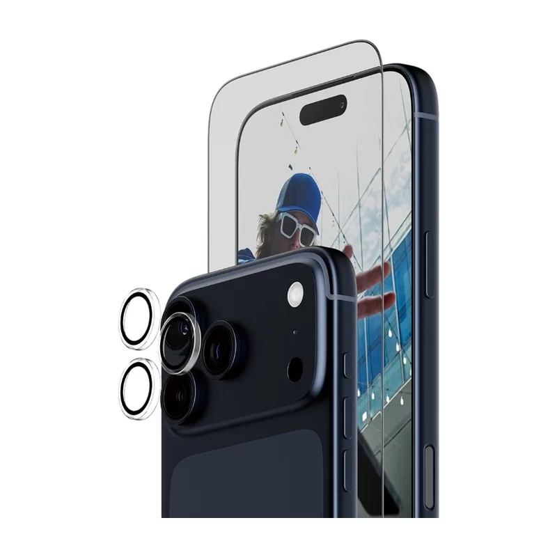 PanzerGlass iPhone 17 Pro Max 2-i-1 Essentials-paket