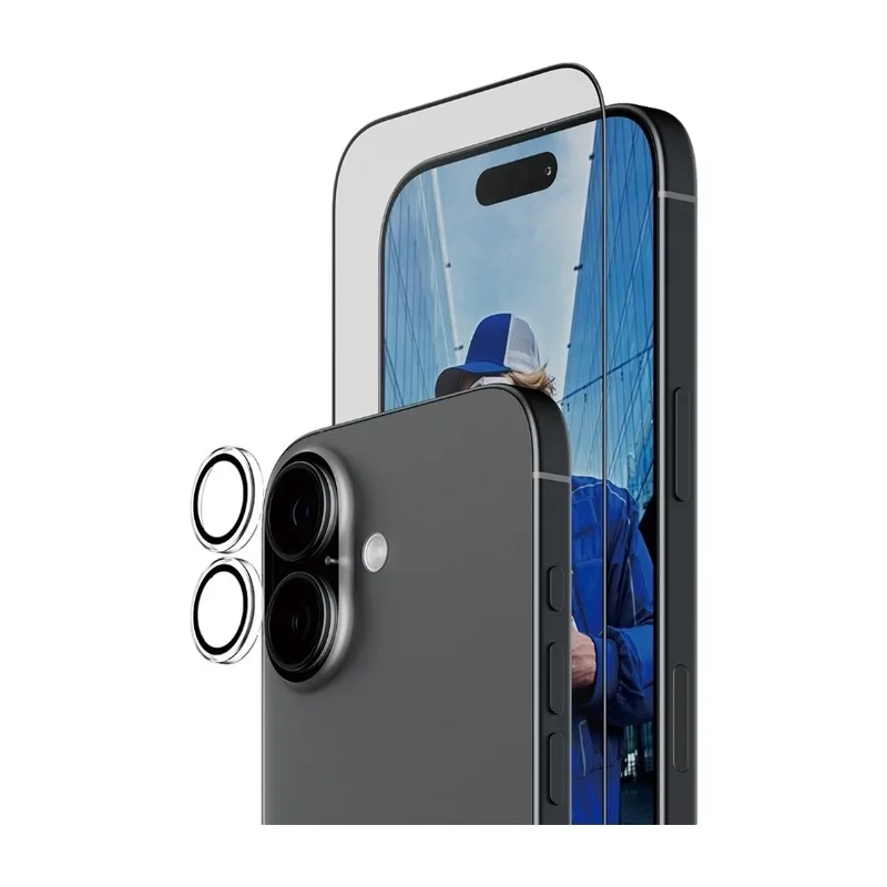 PanzerGlass iPhone 17 2-i-1 Essentials-paket