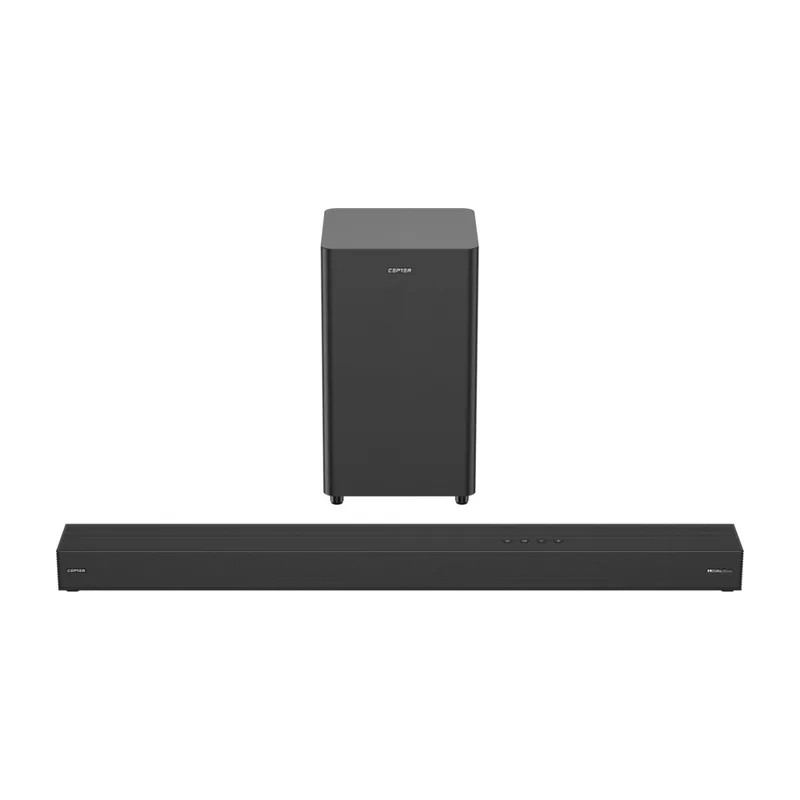 Cepter Soundbar 8 Dolby Atmos 3.1.2 soundbar med trådlös subwoofer, svart