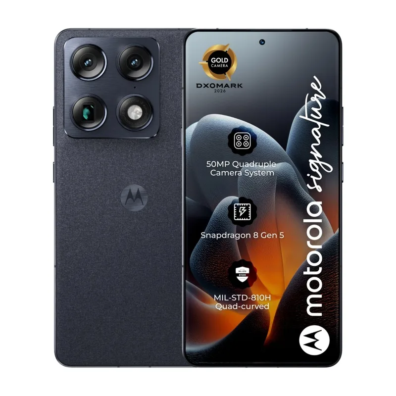 Motorola signature 512 GB, Carbon