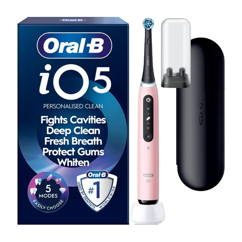 Oral-B iO5 elektrisk tandborste 068024 (rosa)
