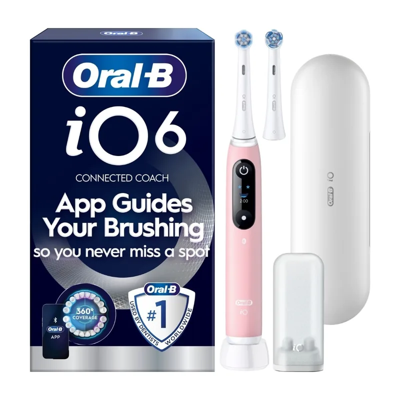 Oral-B iO6 elektrisk tandborste 067461 (rosa sand)