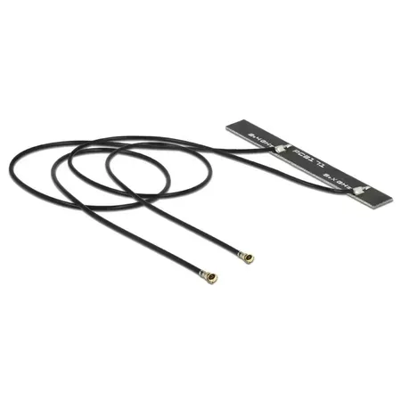 Delock WLAN-antenn, dubbel, 5 dBi, MHF