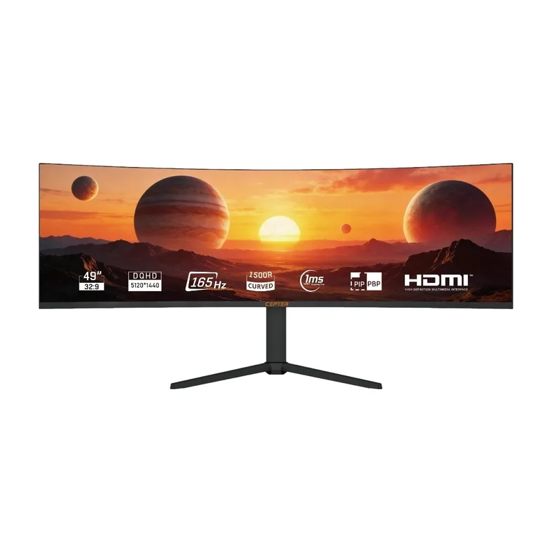 Cepter Atilius 49" DQHD gamingskärm
