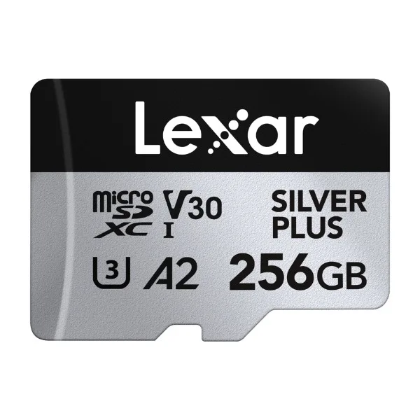 Lexar 512GB microSDXC Professional SILVER Plus UHS-I A2 V30 U3 4K