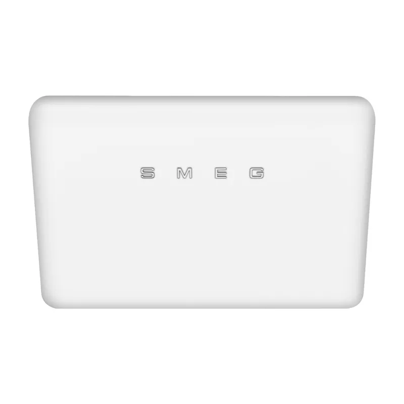 Smeg KFAB84MW 50's Style vertikal köksfläkt, 75 cm, mattvit